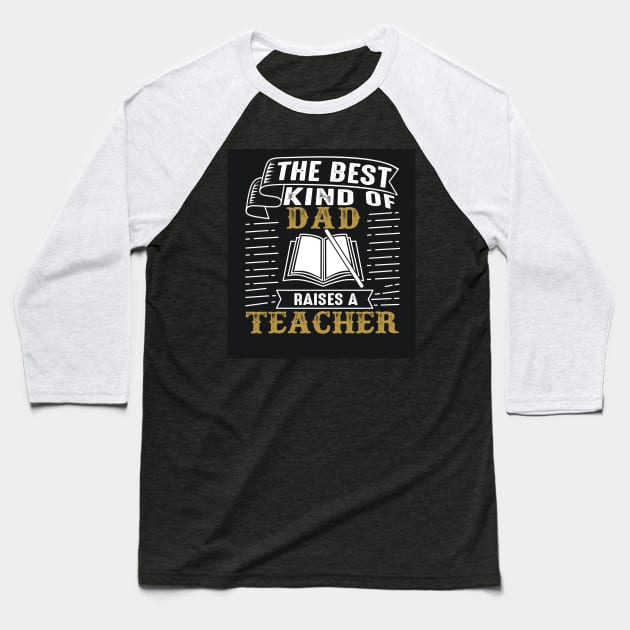 Teacher Baseball T-Shirt by Polahcrea